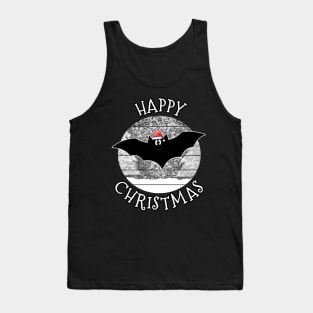 Christmas Bat Goth Xmas 2022 Tank Top